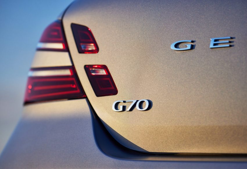 2022 Genesis G70 Shooting Brake - Tail Light Wallpaper 850x583 #42