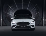 2022 Genesis G70 Shooting Brake - UK version - Front Wallpaper 190x150