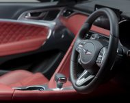 2022 Genesis G70 Shooting Brake - UK version - Interior, Steering Wheel Wallpaper 190x150