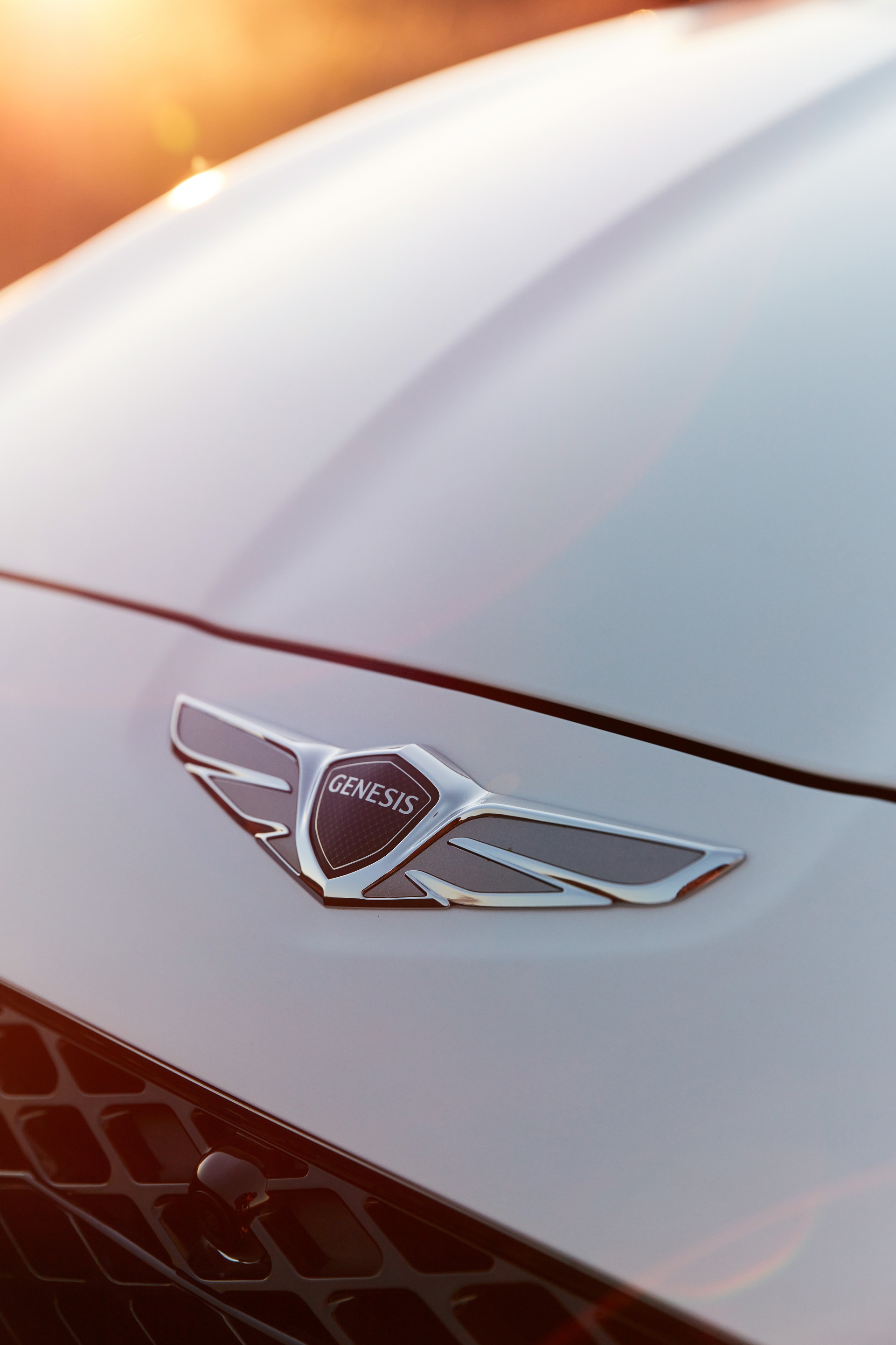 Download 2022 Genesis G70 Sport with Luxury Pack - Badge HD Phone Wallpaper 1921x2881 #30