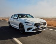 2022 Genesis G70 Sport with Luxury Pack - Front Three-Quarter Wallpaper 190x150