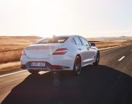 2022 Genesis G70 Sport with Luxury Pack - Rear Three-Quarter Wallpaper 190x150