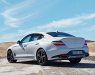 2022 Genesis G70 Sport with Luxury Pack - Rear Three-Quarter Wallpaper 190x150
