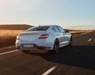 2022 Genesis G70 Sport with Luxury Pack - Rear Three-Quarter Wallpaper 190x150
