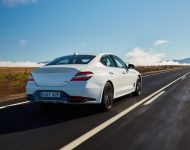 2022 Genesis G70 Sport with Luxury Pack - Rear Three-Quarter Wallpaper 190x150
