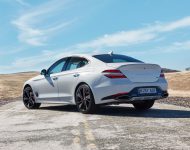 2022 Genesis G70 Sport with Luxury Pack - Rear Three-Quarter Wallpaper 190x150