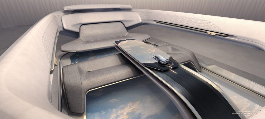 2022 Lincoln Model L100 Concept - Design Sketch Wallpaper 850x383 #35