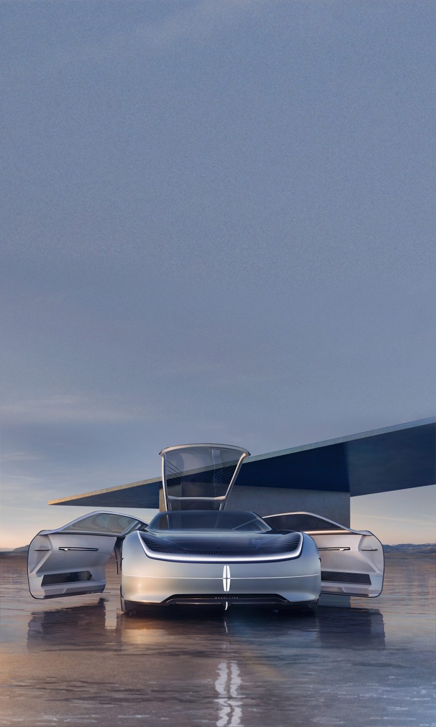 2022 Lincoln Model L100 Concept - Front Phone Wallpaper 850x1417 #5