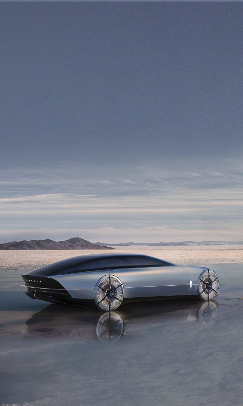2022 Lincoln Model L100 Concept - Rear Three-Quarter Phone Wallpaper 850x1417 #7