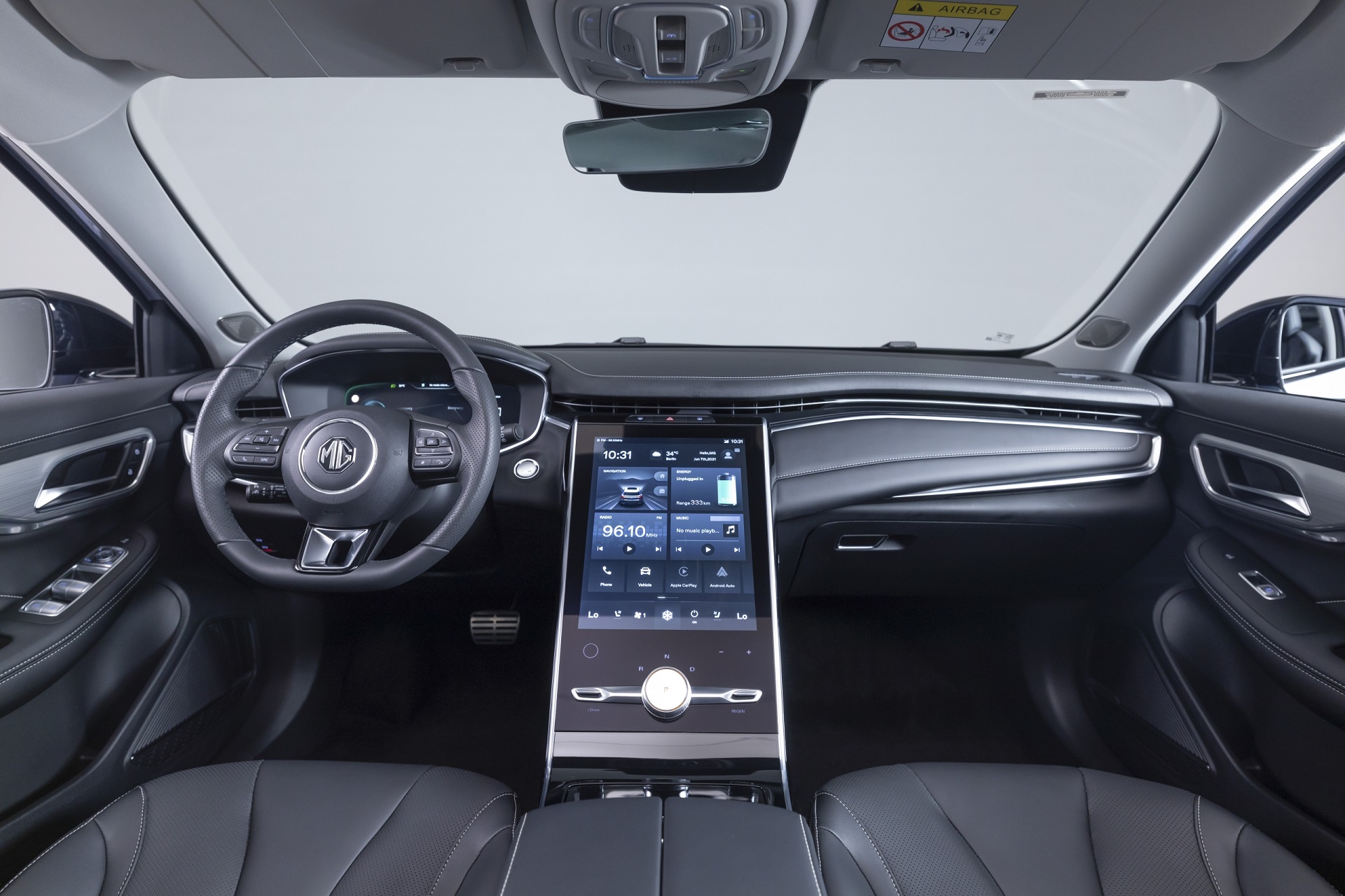 Download 2022 MG Marvel R - Interior, Cockpit HD Wallpaper 1920x1280 #68