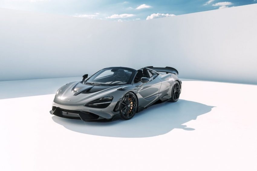 2022 McLaren 765LT Spider by Novitec - Front Three-Quarter Wallpaper 850x568 #1