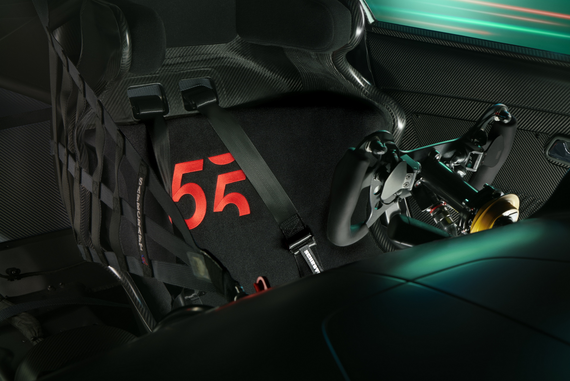 Download 2022 Mercedes-AMG GT3 Edition 55 - Interior, Detail HD Wallpaper 1920x1283 #8
