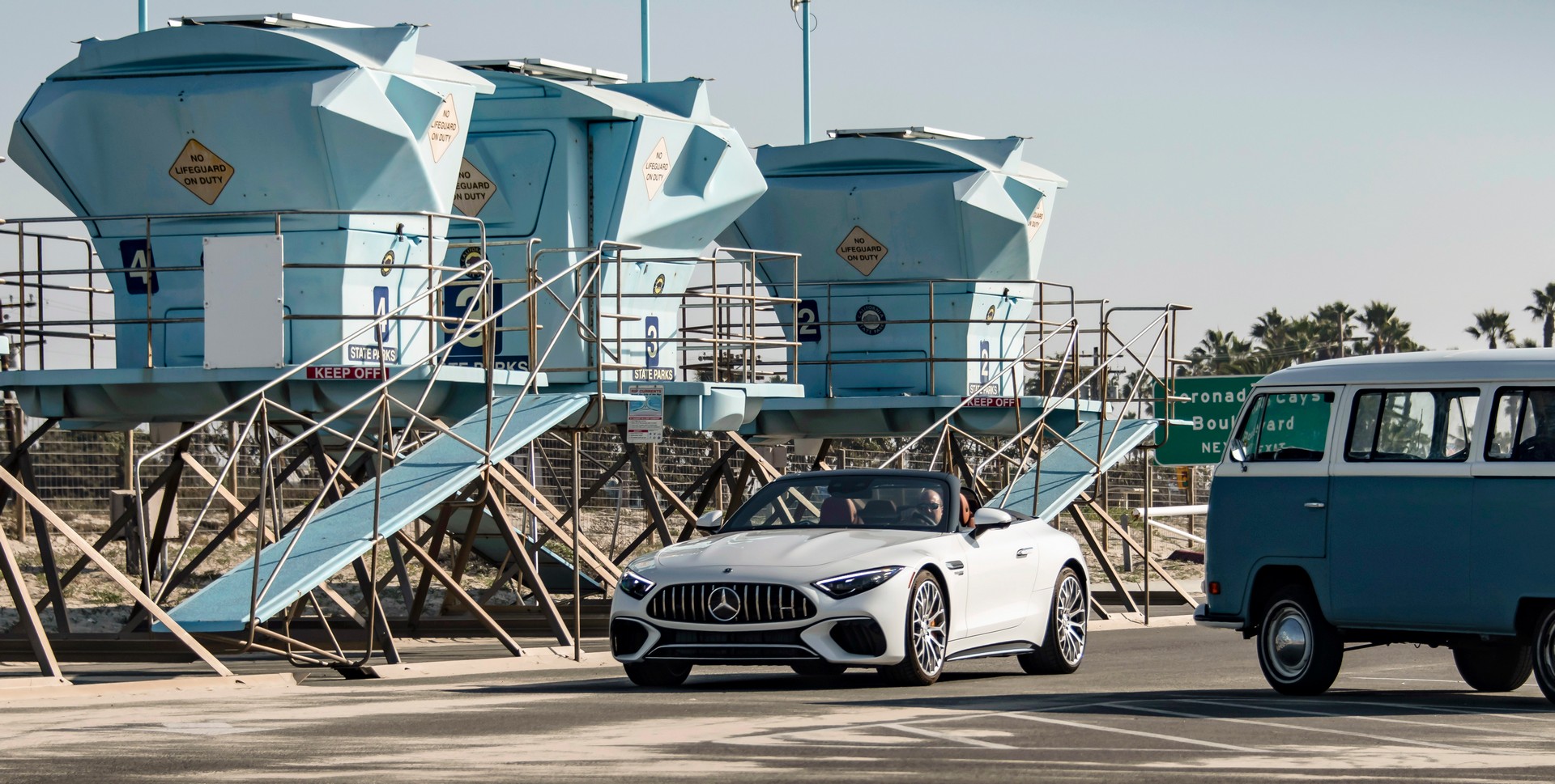 Download 2022 Mercedes-AMG SL 55 4Matic+ - US version - Front Three-Quarter HD Wallpaper 1920x969 #15