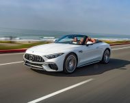 Download 2022 Mercedes-AMG SL 55 4Matic+ - US version HD Wallpapers and Backgrounds