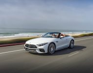 2022 Mercedes-AMG SL 55 4Matic+ - US version - Front Three-Quarter Wallpaper 190x150