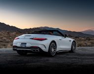 2022 Mercedes-AMG SL 55 4Matic+ - US version - Rear Three-Quarter Wallpaper 190x150