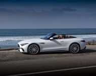 2022 Mercedes-AMG SL 55 4Matic+ - US version - Side Wallpaper 190x150