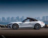 2022 Mercedes-AMG SL 55 4Matic+ - US version - Side Wallpaper 190x150