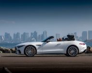 2022 Mercedes-AMG SL 55 4Matic+ - US version - Side Wallpaper 190x150
