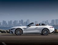 2022 Mercedes-AMG SL 55 4Matic+ - US version - Side Wallpaper 190x150