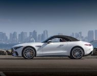 2022 Mercedes-AMG SL 55 4Matic+ - US version - Side Wallpaper 190x150