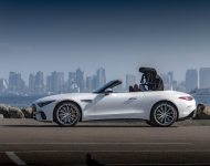 2022 Mercedes-AMG SL 55 4Matic+ - US version - Side Wallpaper 190x150