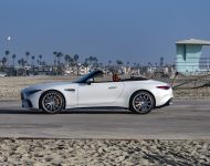 2022 Mercedes-AMG SL 55 4Matic+ - US version - Side Wallpaper 190x150