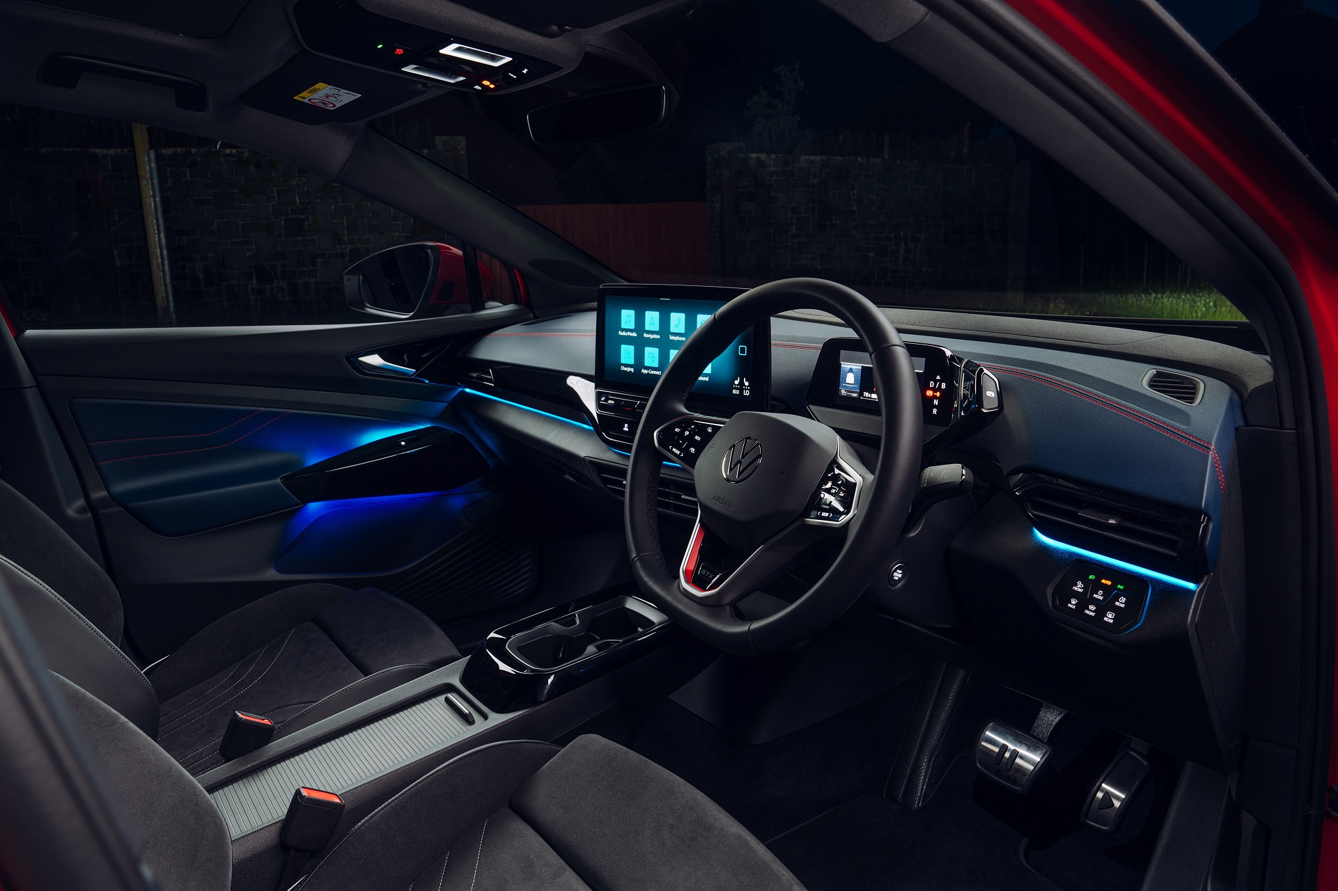 Download 2022 Volkswagen ID.5 GTX - UK version - Interior HD Wallpaper 1921x1280 #32