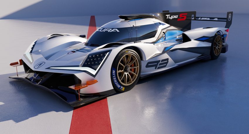 2023 Acura ARX-06 Race Car - Front Three-Quarter Wallpaper 850x460 #2