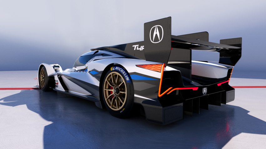 2023 Acura ARX-06 Race Car - Rear Three-Quarter Wallpaper 850x478 #5