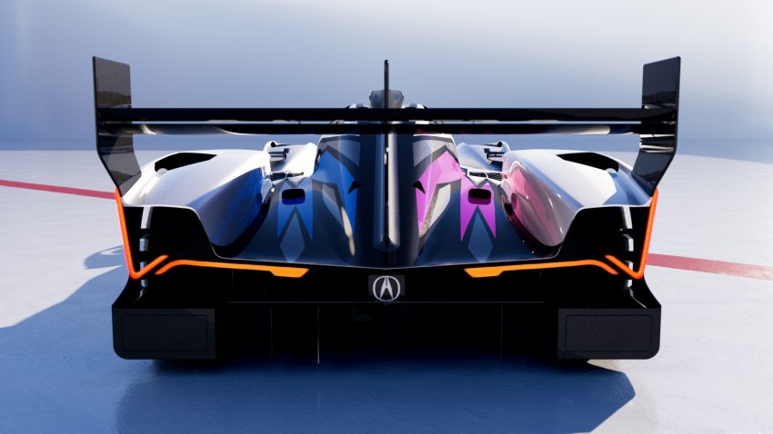 2023 Acura ARX-06 Race Car - Rear Wallpaper 850x478 #6