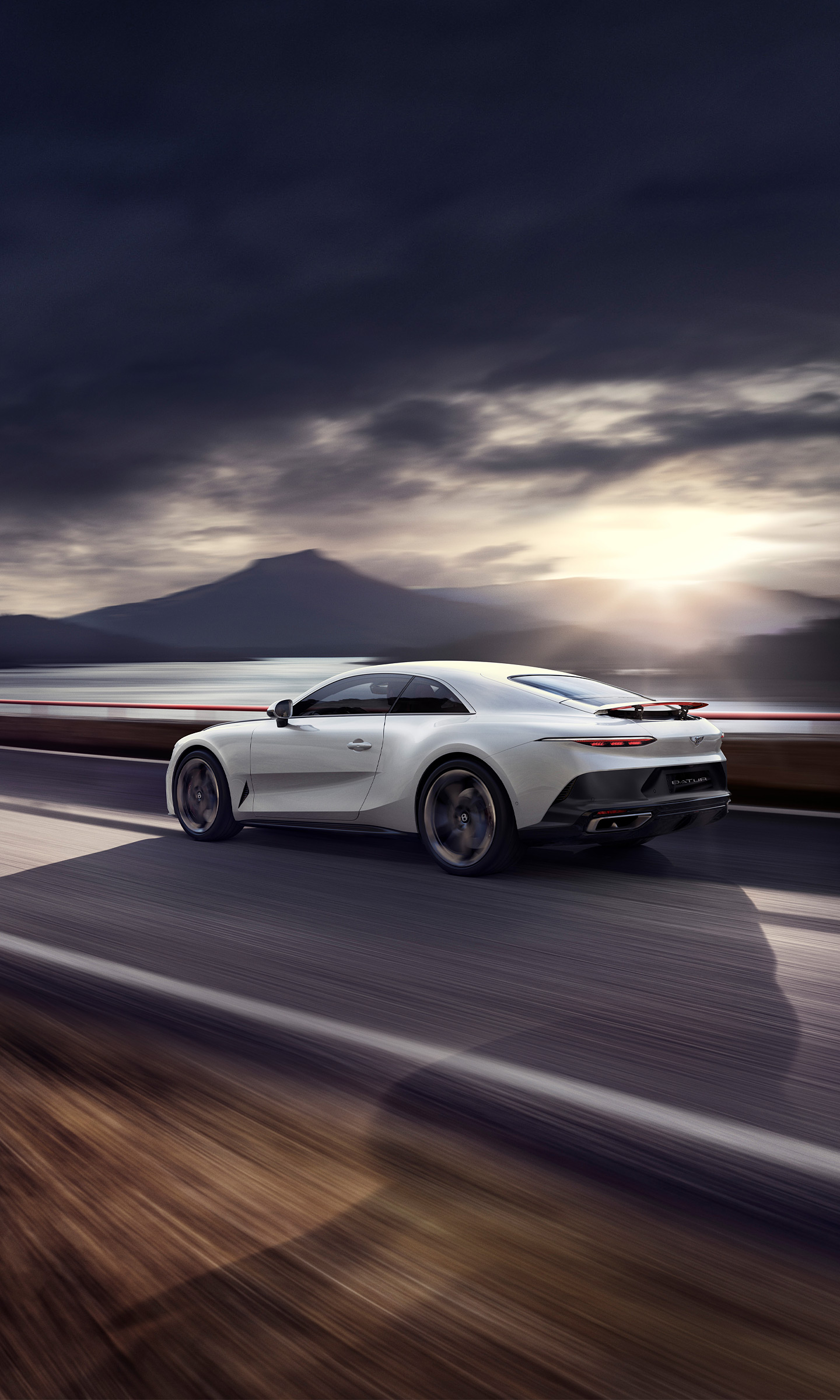 Download 2023 Bentley Mulliner Batur - Rear Three-Quarter HD Phone Wallpaper 1440x2400 #6