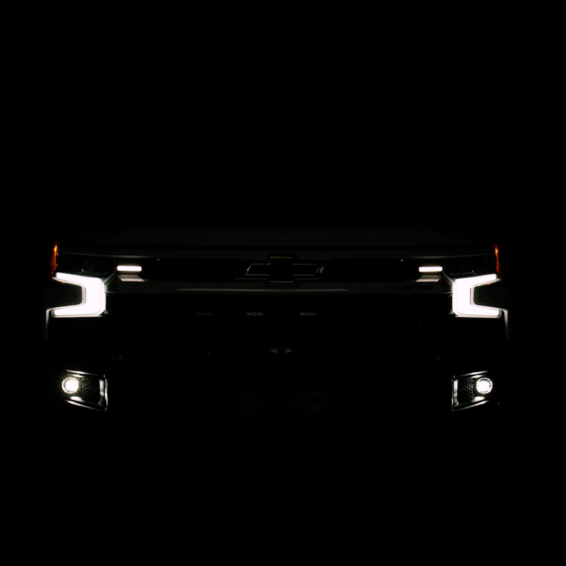 Download 2023 Chevrolet Silverado ZR2 Bison - Front HD Wallpaper 1920x1920 #12
