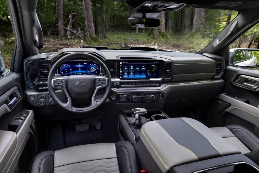 2023 Chevrolet Silverado ZR2 Bison - Interior, Cockpit Wallpaper 850x567 #14