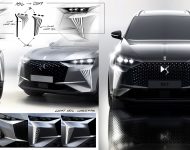 2023 DS 7 - Design Sketch Wallpaper 190x150