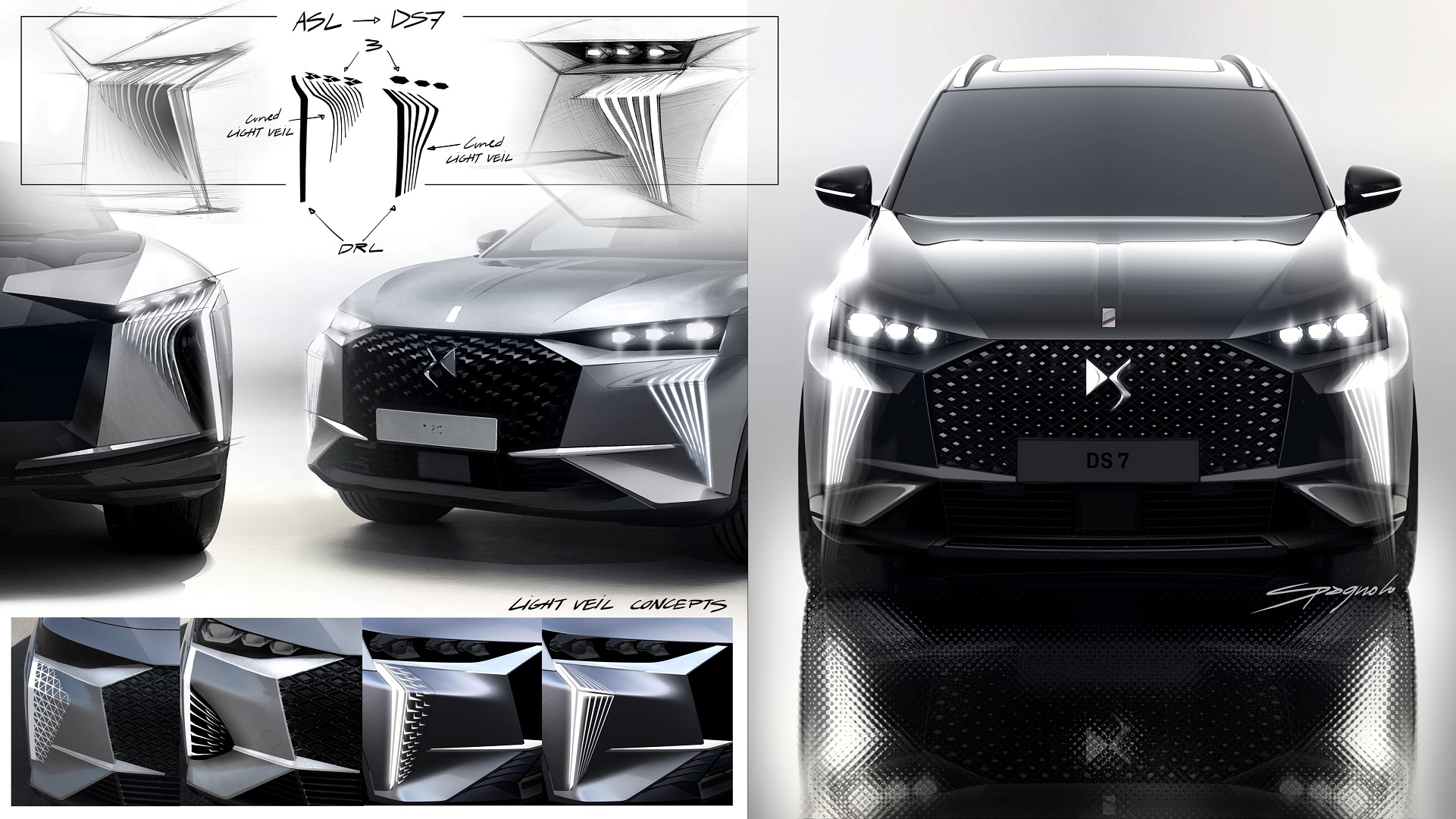 Download 2023 DS 7 - Design Sketch HD Wallpaper 1921x1080 #102