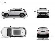 2023 DS 7 - Dimensions Wallpaper 190x150