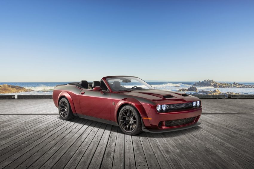 2023 Dodge Challenger Convertible - Front Three-Quarter Wallpaper 850x567 #1