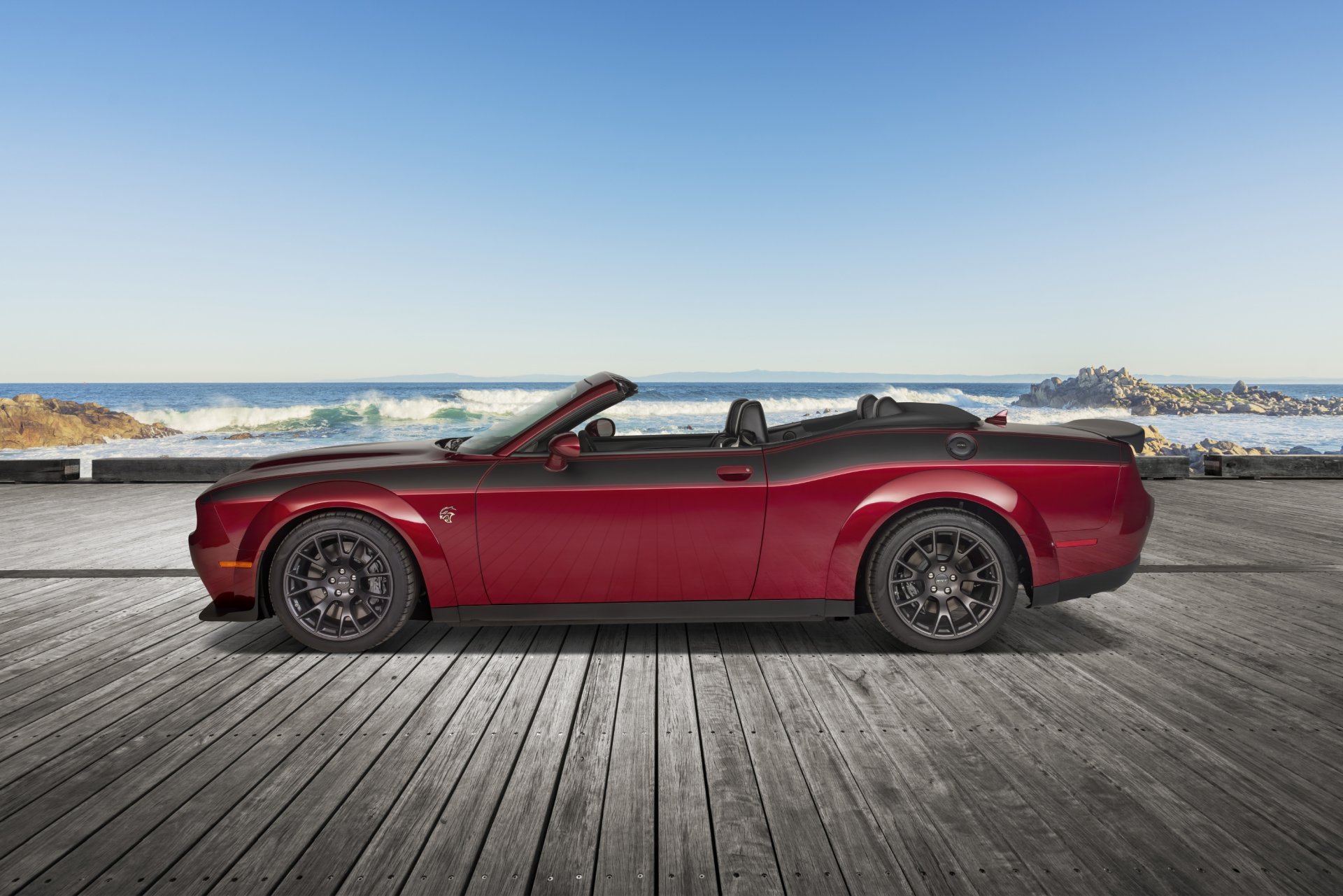 Download 2023 Dodge Challenger Convertible - Side HD Wallpaper 1920x1281 #4