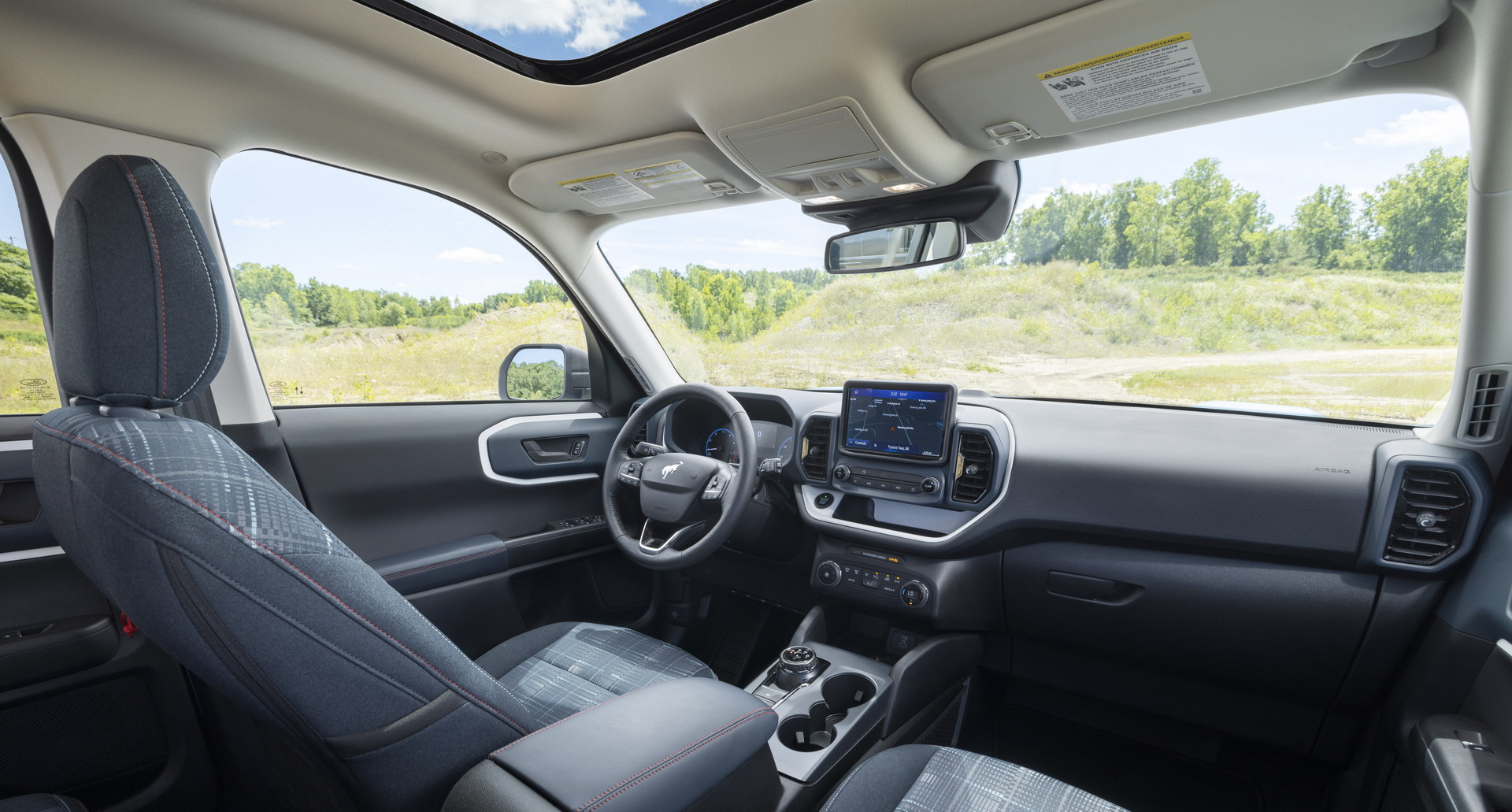 Download 2023 Ford Bronco Sport Heritage Edition - Interior HD Wallpaper 1920x1031 #7