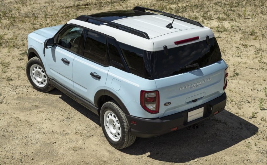 2023 Ford Bronco Sport Heritage Edition - Rear Three-Quarter Wallpaper 850x524 #3