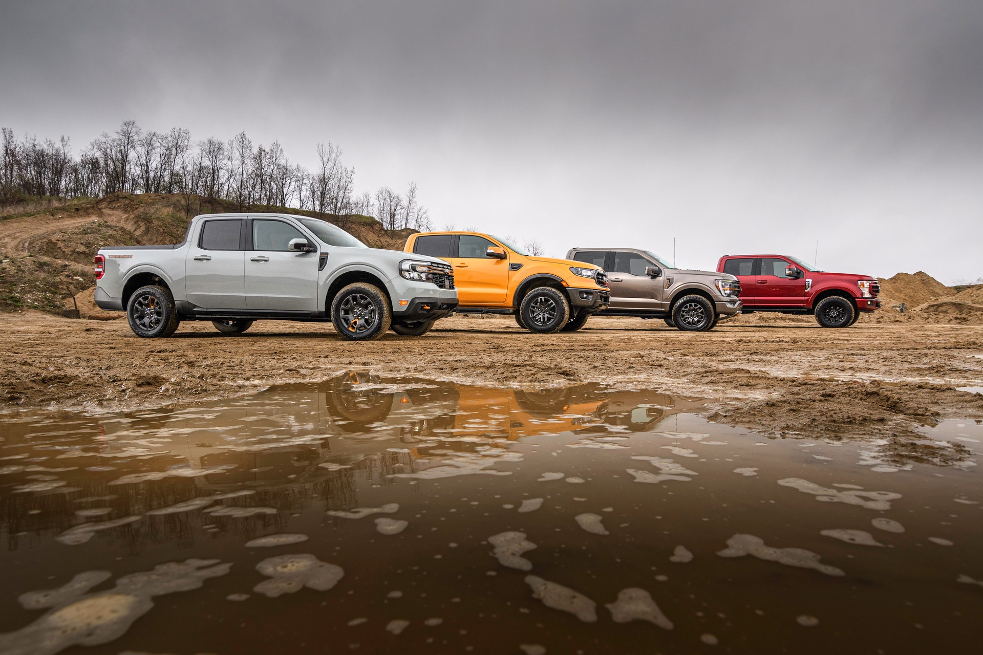 Download 2023 Ford Maverick Tremor Family Shot HD Wallpaper 1920x1280 #19