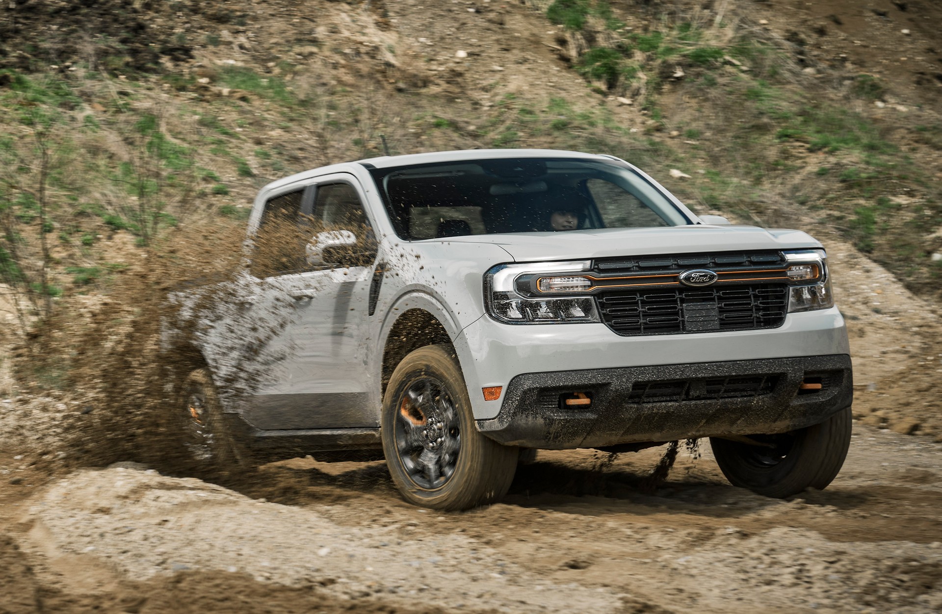 Download 2023 Ford Maverick Tremor - Front Three-Quarter HD Wallpaper 1920x1252 #2