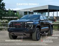 2023 GMC Canyon Denali - Infographics Wallpaper 190x150