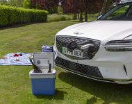 2023 Genesis Electrified GV70 - Charging Connector Wallpaper 190x150