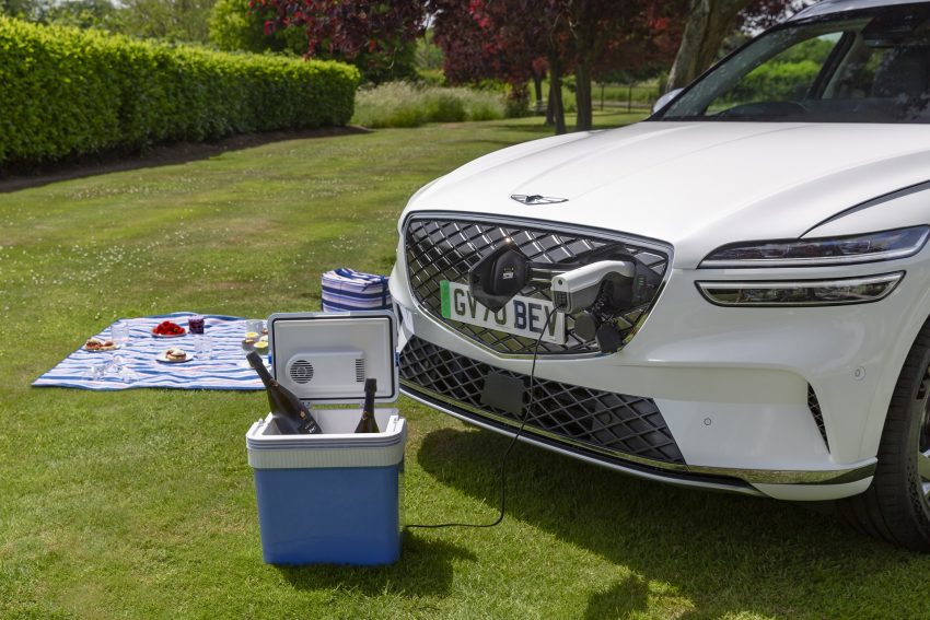 2023 Genesis Electrified GV70 - Charging Connector Wallpaper 850x567 #17