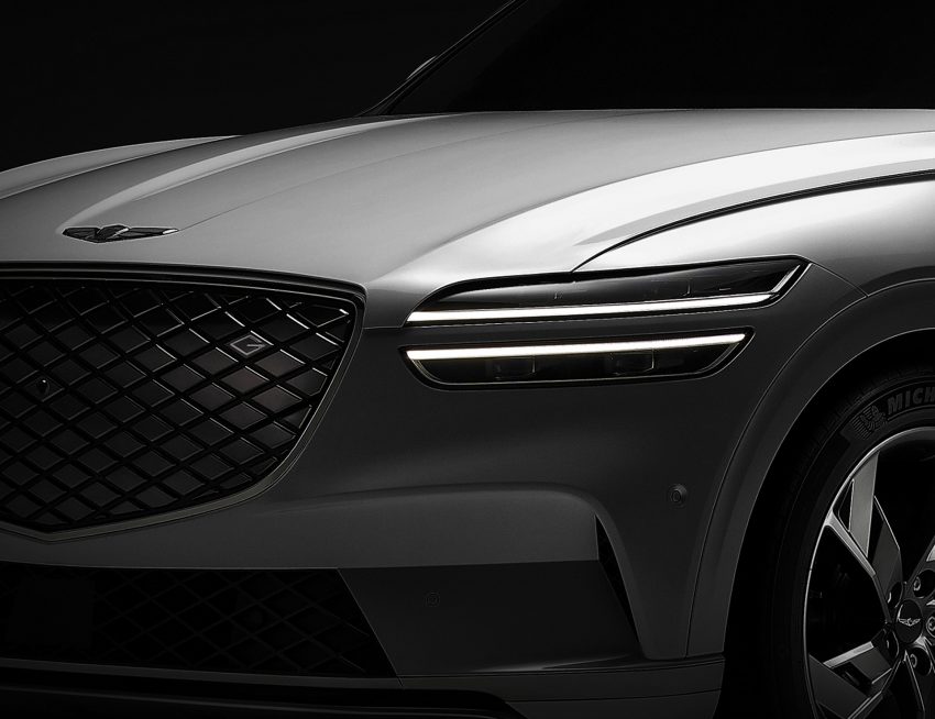 2023 Genesis Electrified GV70 - Headlight Wallpaper 850x654 #10