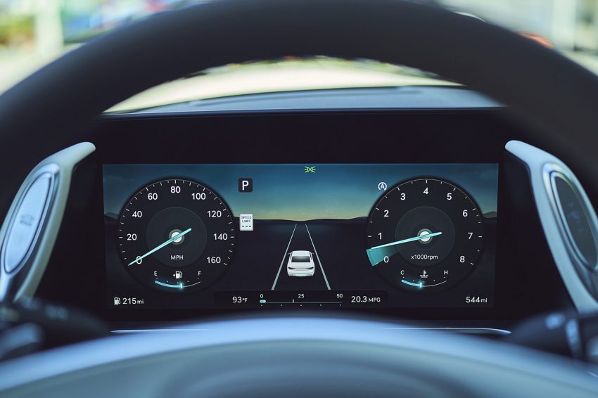 2023 Genesis G90 - Digital Instrument Cluster Wallpaper 850x566 #64