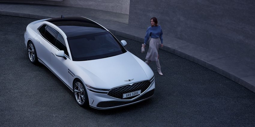 2023 Genesis G90 - Front Three-Quarter Wallpaper 850x425 #91