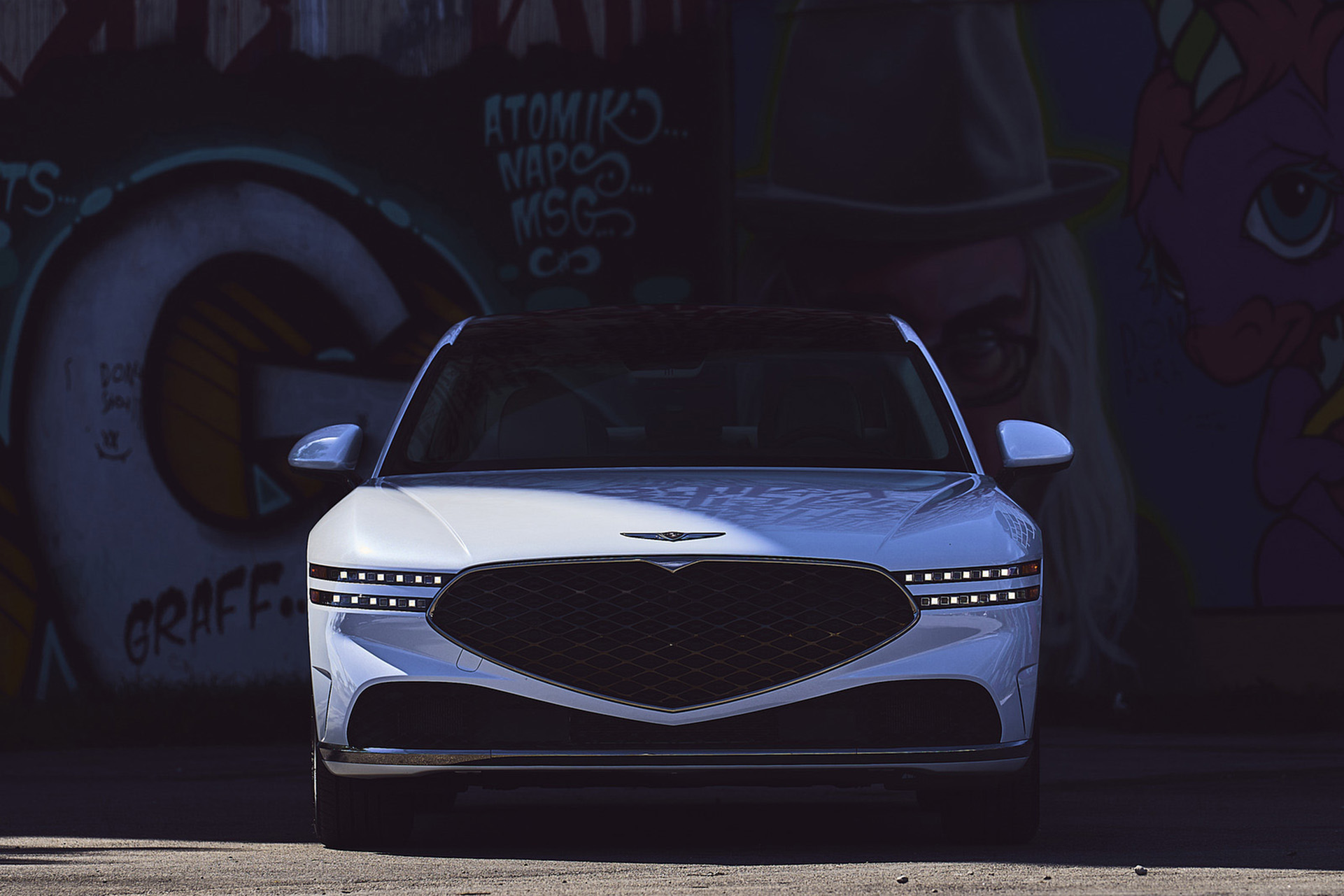 Download 2023 Genesis G90 - Front HD Wallpaper 1921x1281 #30